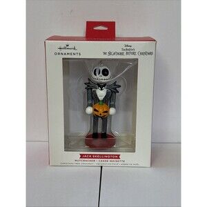 Jack Skellington Nutcracker Ornament Hallmark Nightmare Before Christmas NEW!